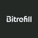 Logo of Bitrefill: a lightweight Bitcoin wallet.